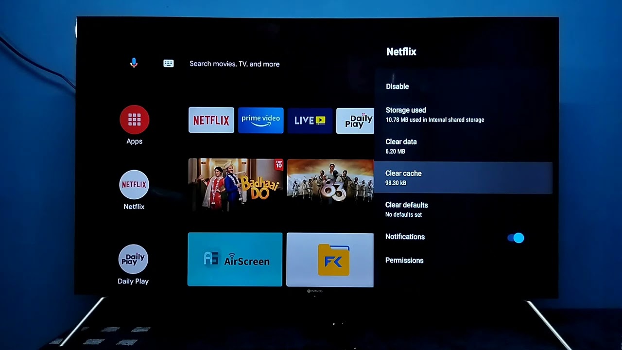 Android TV : How to Clear App Data and Cache