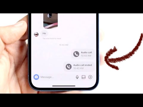 How To Delete All Calls On Instagram! (2023)