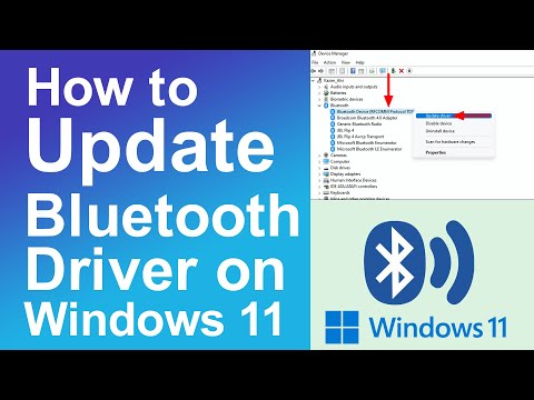 How to update Bluetooth driver on Windows 11