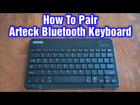 Arteck Bluetooth Keyboard – How To Connect & Pair