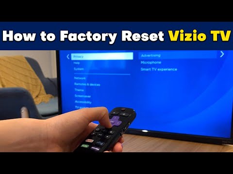 How to Factory Reset Vizio TV - A Step-by-Step Guide