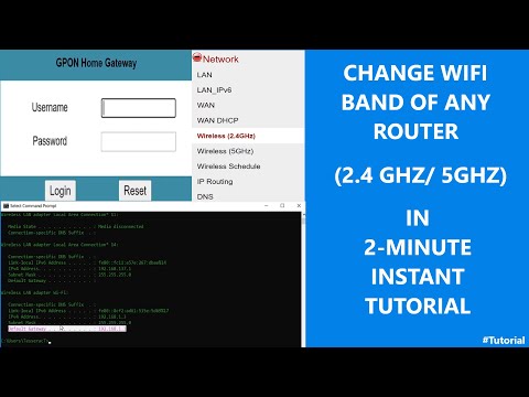 Change Wifi Band of any router (2.4Ghz/5Ghz) | 2-minute instant Tutorial