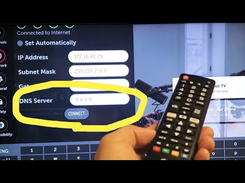 LG Smart TV: How to Change DNS Server