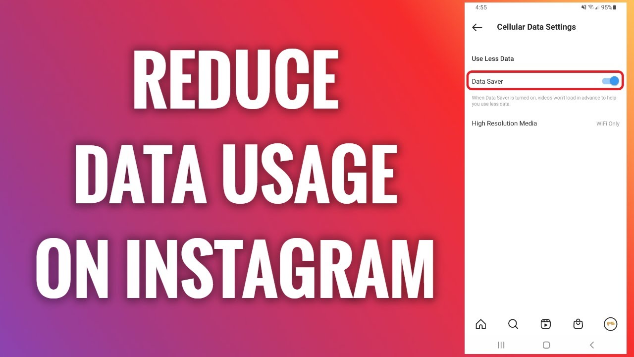 How To Reduce Data Usage On Instagram