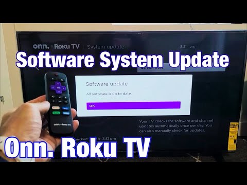 Onn. Roku TV: How to System Software Update to Latest Version