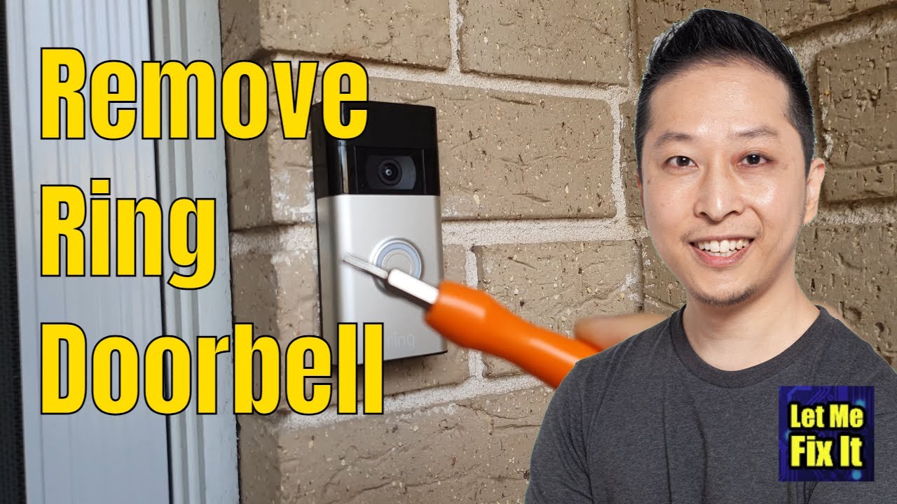 How to remove an installed Ring Doorbell