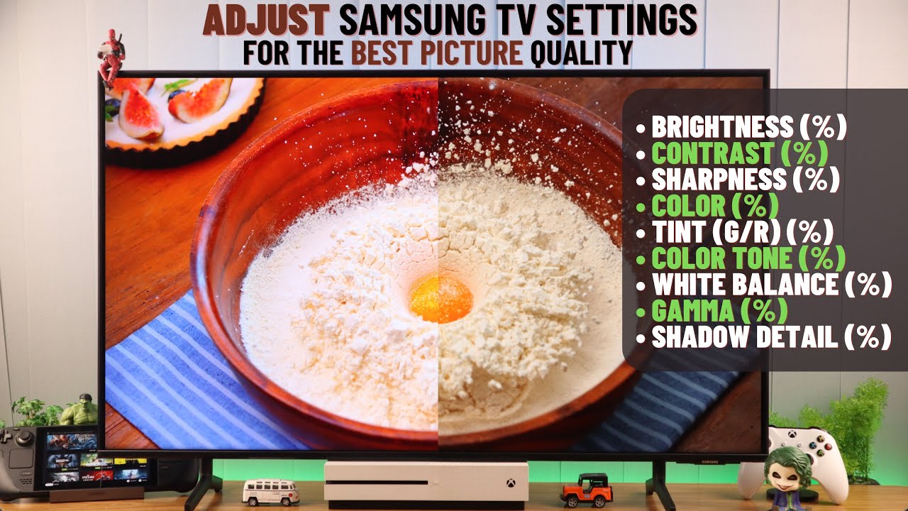 Tips: Best Picture Settings for Samsung Smart TV 4K Crystal UHD!