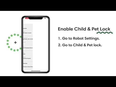 Roomba and Braava Child & Pet Lock