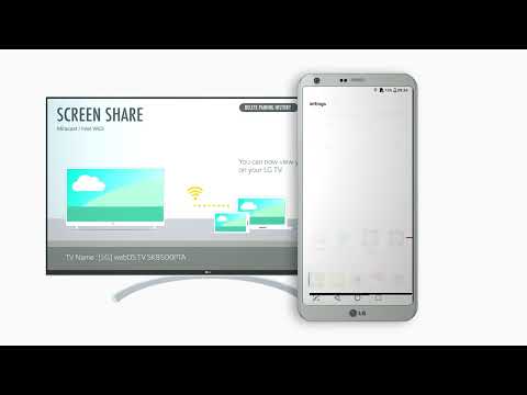 [LG WebOS TV] Screen Share On LG Smart TVs - Android