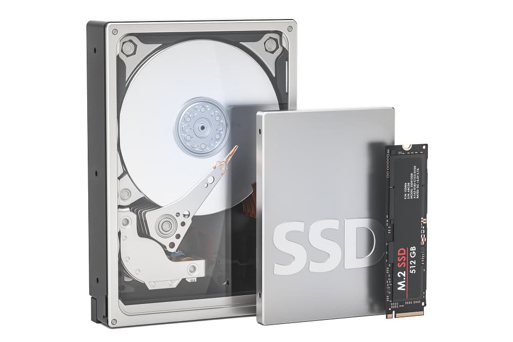 hard drive size