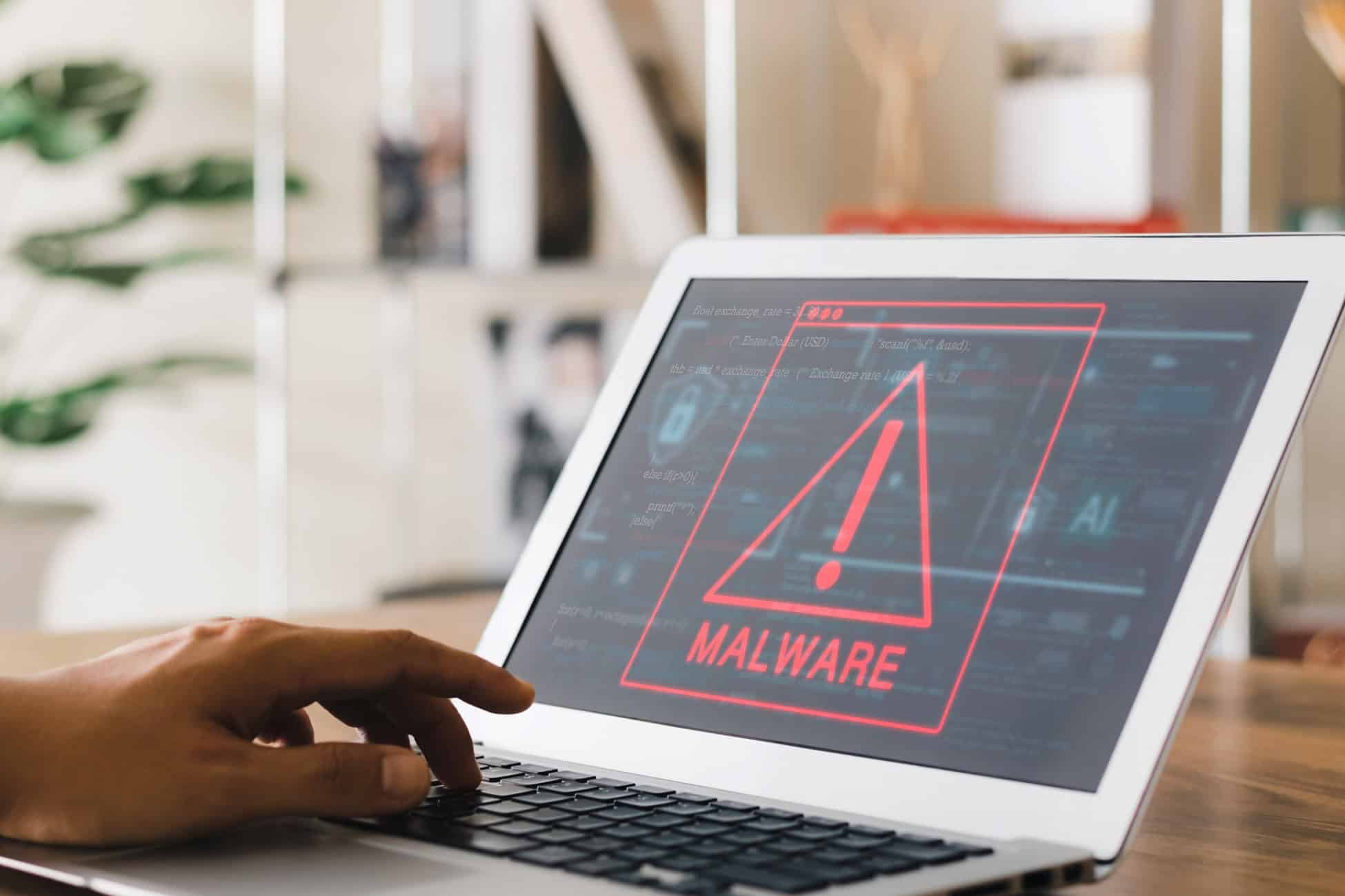Malware on laptop