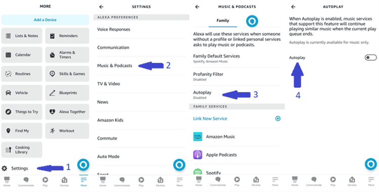 setting up spotify autoplay