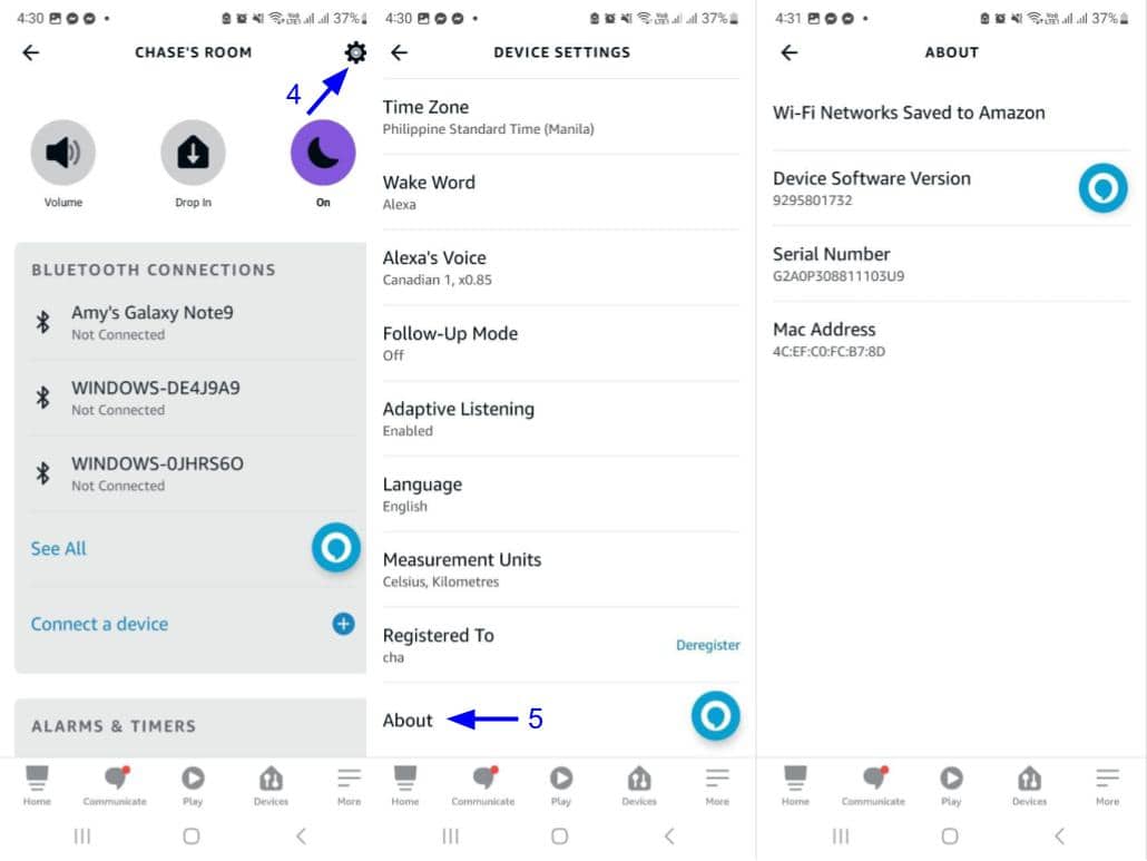 Step by step guide to update your Alexa software part 2