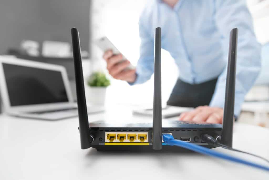 network problems due to disrupted Wi-fi router